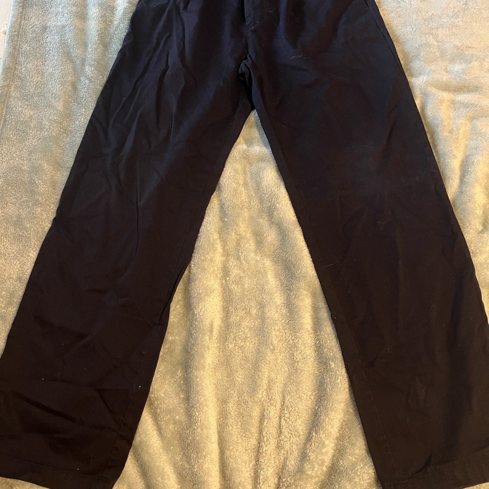 Merona Black Chinos Classic Cotton Blend